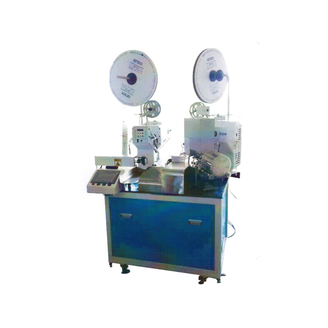 ST-601B全自動(dòng)雙頭單端防水段子壓著機(jī)